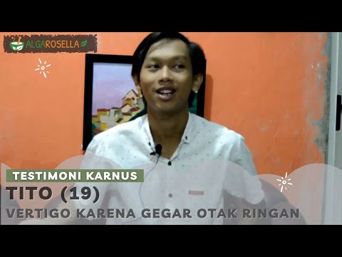 Vertigo Akibat Gegar Otak Ringan Pulih dengan Alga Tea