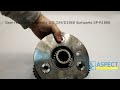 text_video Gear reduction assembly JCB 334/D1868 Spinparts SP-R1868