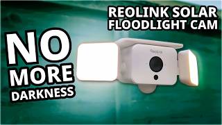 Reolink Solar Floodlight Cam: Solar-Powered Home Protection!