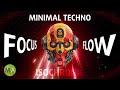 Focus Flow Study Music Minimal Techno + Beta Isochronic Tones 16-20Hz
