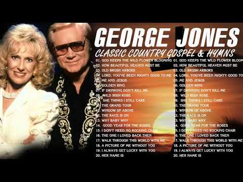 Classic Country Gospel George Jones - George Jones Greatest Hits - George Jones Gospel Songs Album