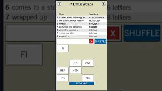 7 Little Words Daily Puzzle June 3 2020 Answers