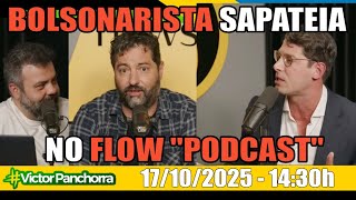PROGRAMA TOTALMENTE DESINFORMATIVO!!! FLOW DEIXA BOLSONARISTA CANDIDATO AO SENADO MENTIR A VONTADE!!