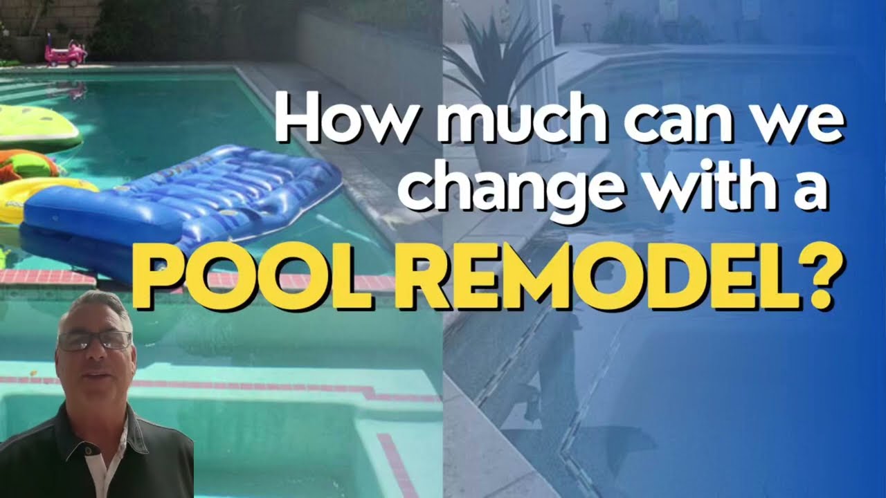 Check out these stunning pool remodel BEFORE and AFTERS!