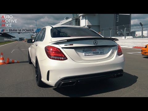 725HP RENNtech Mercedes-AMG C63S w/ AKRAPOVIC - LOUD ACCELERATIONS & REVS!