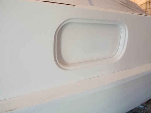 Esper Refit 08 - Löcher im Deck; Kombüse ist aus Tomaten und Aluminium