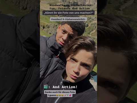 Die Woodwalkers Dreharbeiten🤩 || Woodwalkers⛰️🦁🐾 - Der Film🎬 #Shorts #woodwalkers #woodwalkersfilm