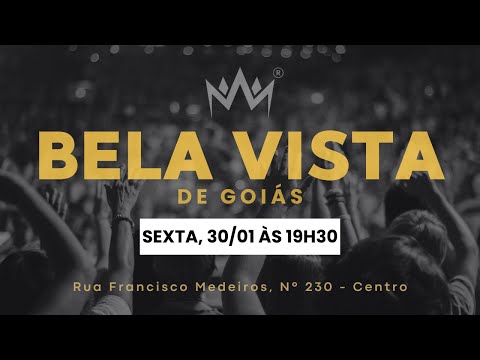Sexta, 30/01 às 19h30 - CULTO EM BELA VISTA DE GOIÁS | Unidos em Cristo