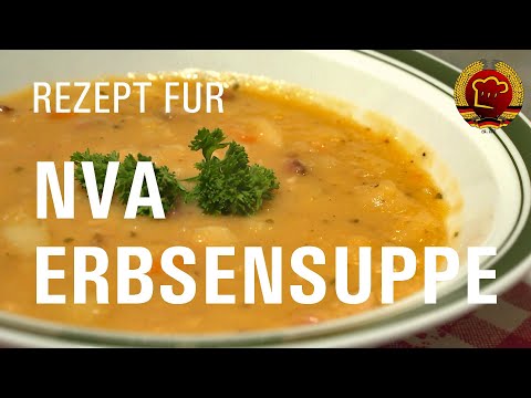 Kult - Erbseneintopf Feldsuppe nach original DDR Rezept der NVA zum selber kochen