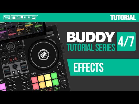 Using DJ effects with Reloop Buddy - a compact controller for djay (Tutorial 4/7)
