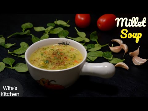 குதிரைவாலி சூப் | millet soup recipe in tamil | Soup...