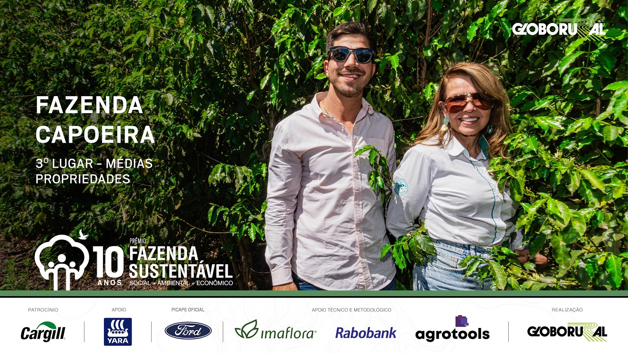 Fazenda Capoeira Coffee - 3º lugar na categoria ‘Médias Propriedades’ | Fazenda Sustentável