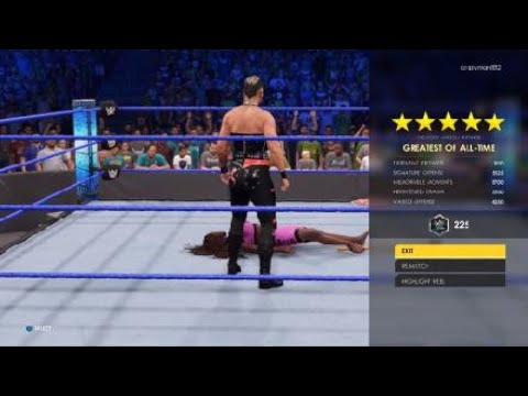 WWE 2K22 - Play Match 19 - Naomi VS Alexa Bliss