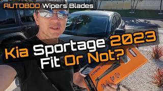 How to Replace KIA Sportage 2023 Wiper Blades — AUTOBOO 26" + 16" Quick Install Review