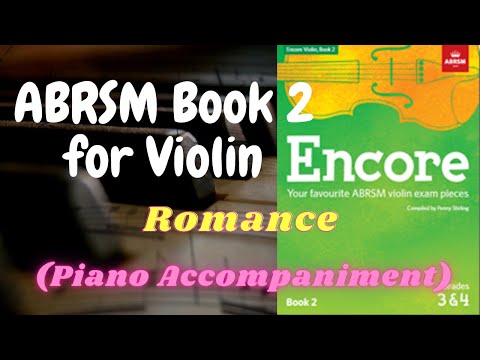 ABRSM Encore Violin Book 2 - Romance (Piano Accompaniment)
