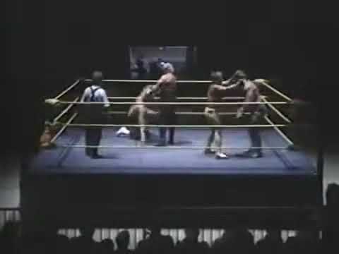 Paul Orndorff/DWB vs. Lee/Garvin ending + Paul Orndorff Ronnie Garvin promos - 7/25/1992 - SMW