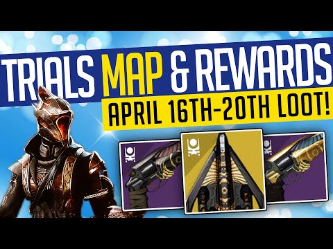 Destiny 2 | TRIALS MAP & LOOT! April 16th-20th | Map & Adept Rewards! - Season of the Chosen