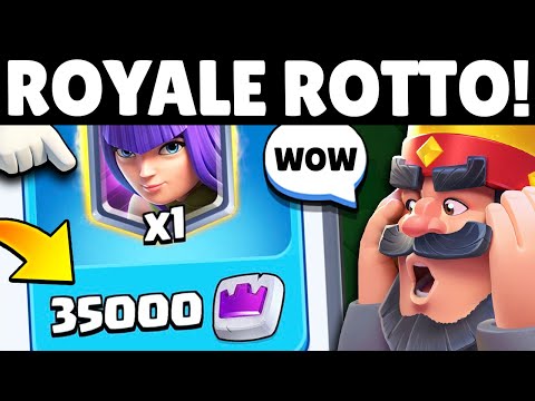HO ROTTO il SISTEMA di CLASH ROYALE... NOSENSE!