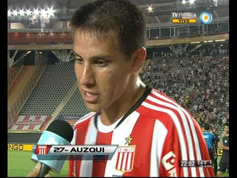 Entrevista a Carlos Auzqui de Estudiantes - Torneo Inicial 2012 - Fecha 18
