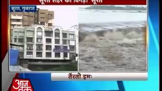 Rain out burst in Surat, Gujarat