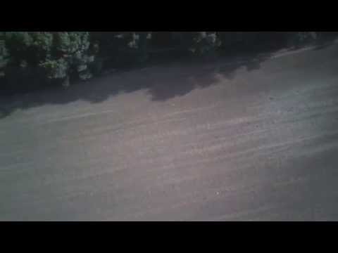 Dronecopter RSJ-Jueves en el campo de vuelo en el Cerro de los Angeles