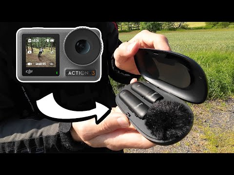 Smallrig W1-C Mikrofon - Kabellos an Osmo Action