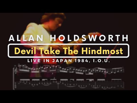 Allan Holdsworth -  Devil Take The Hindmost Transcription (Live In Japan 1984)