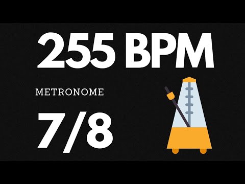 255 BPM Metronome 7/8