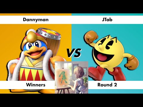 SUPER SMASHED at TRANSPLANTS - Winners Round 2: Dannyman (King Dedede) vs DCG | JTab (Pac-Man)