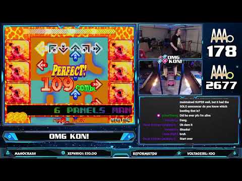 OMG KON! | STRUT YOUR FUNKY STUFF (MANIAC 6-PANEL) PFC AAA [DDR SOLO 2000]