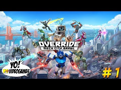 Override: Mech City Brawl! Part 1 - YoVideogames