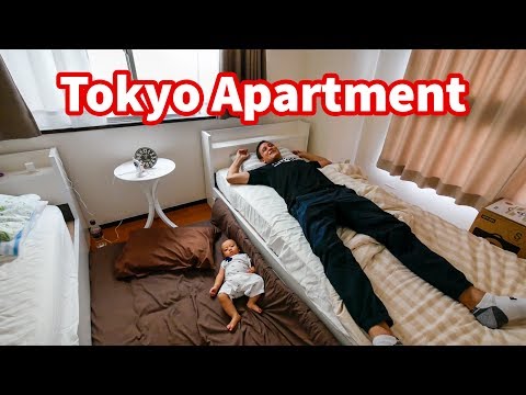 Living in Japan - TOKYO APARTMENT TOUR in Shinjuku | Where To Stay in Tokyo $60 Per Night!