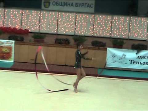 NT "J.Shishmanova" 2013 Finals Kristina Tasheva Ribbon