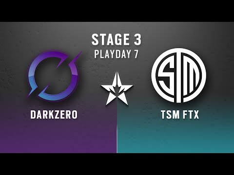 DarkZero vs TSM FTX // North American League 2022 - Stage 3 - Playday #7
