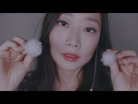 [ASMR]좋아하는 시각적 팅글 Top4(손,빗,솜털귀이개,면봉) My Top4 ...