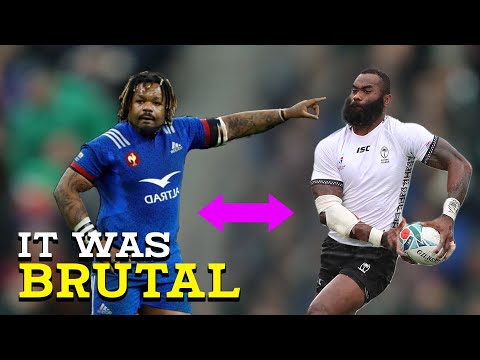 Rugby's Most Violent Match | France vs Fiji 2018