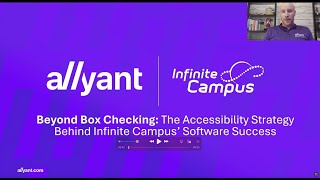 Webinar | Beyond Box Checking The Accessibility Strategy Behind Infinite Campus Software Success