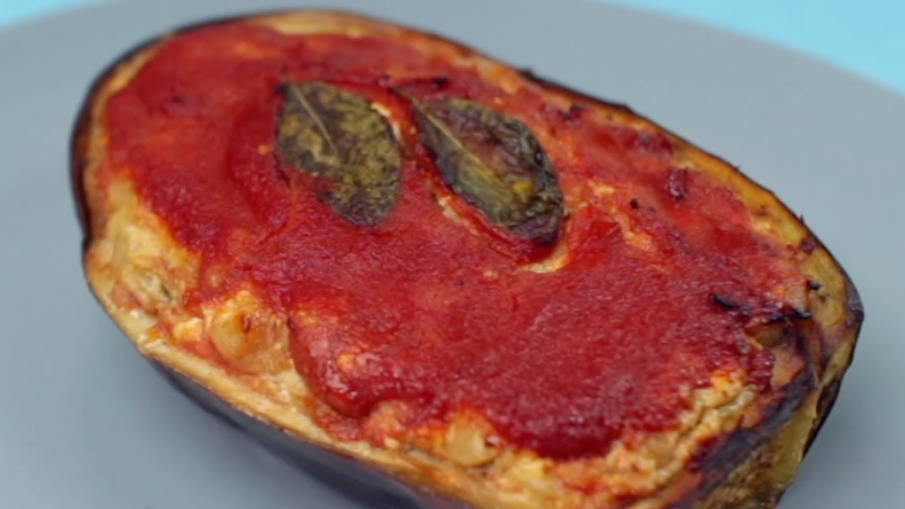 Ricette Melanzane al forno con feta greca