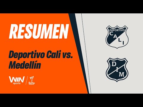 Cali vs. Medellín (summary and goals) | Liga BetPlay Dimayor 2026-1 | Matchday 2