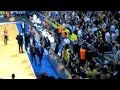 Obradovic disqualified and fans went mad ...