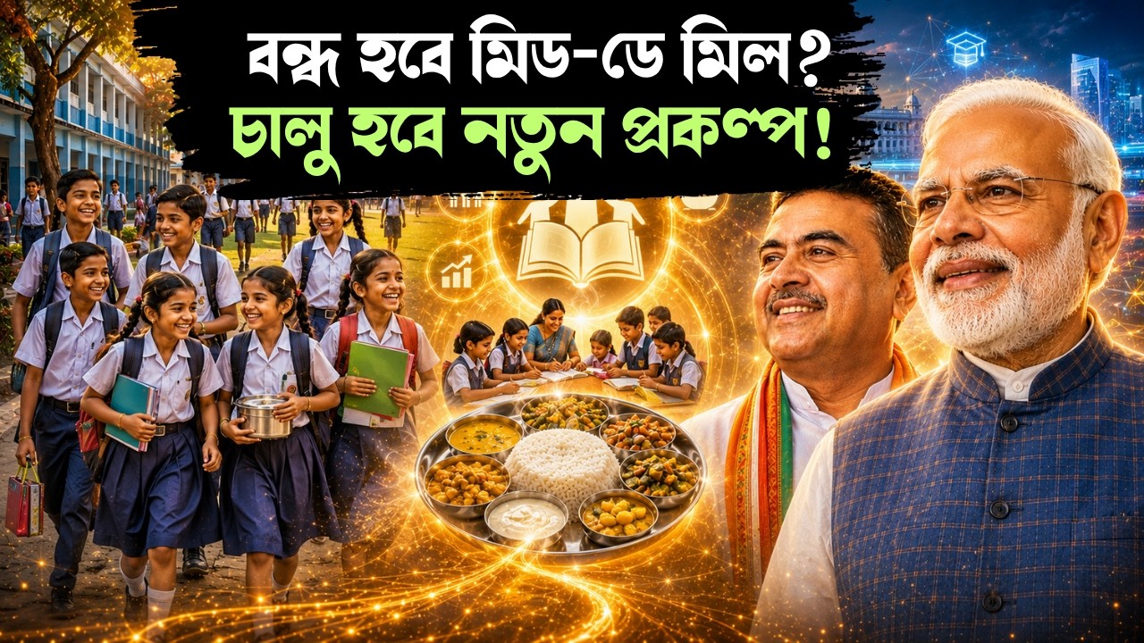 বাংলার স্কুলে বন্ধ হবে মিড-ডে মিল? মোদীর নেতৃত্বে চালু হবে নতুন প্রকল্প! | PM Poshan Scheme