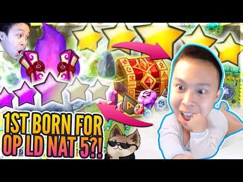 LD NAT 5 For 1st Born Child?! He Said DEAL! - WONDERFUL Day Of Summons & Lightnings - Summoners War