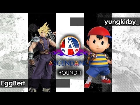 Smash 4: EggBert (Cloud) V yungkirby_ (Ness) - Ascendance 84 Tournament SSB4