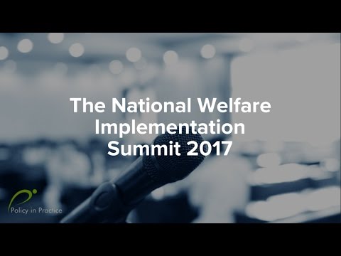 National Welfare Implementation Summit 2017