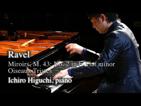 Maurice Ravel : Miroirs, M. 43: No. 2 in E-Flat Minor, Oiseaux Tristes / Ichiro Higuchi, piano