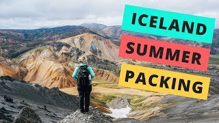 What to pack for a summer trip to Iceland