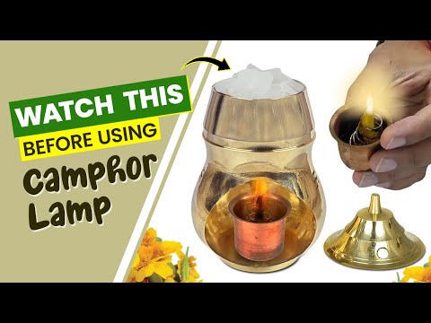 Brass Camphor Lamp