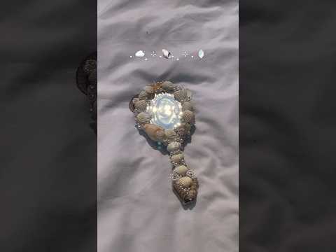 Making a shell mirror 🐚🪞🫶🏻