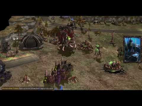 Playing Starcraft 2: Brood's Wrath Mission2