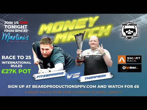 Simon Fitzsimmons vs Shane Thompson 27K Money Match